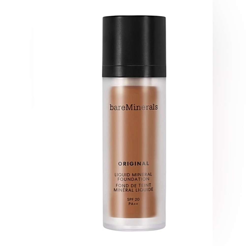 🆕 BarMinerals Original Liquid Mineral Foundation SPF 20 Golden Dark 25 makeup